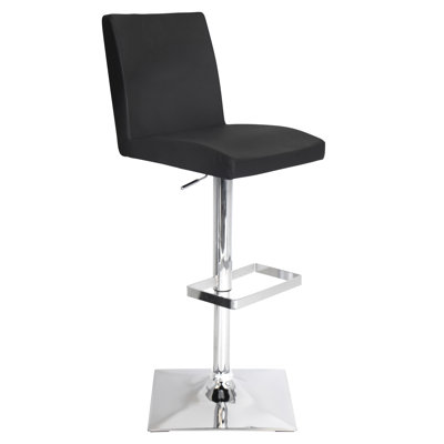 LumiSource Captain Adjustable Height Swivel Bar Stool