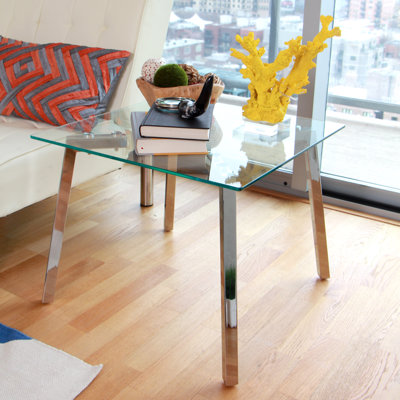 LumiSource Glacier End Table