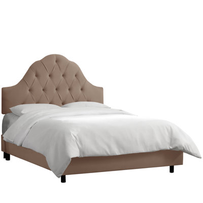 Skyline Furniture Upholstered Panel Bed