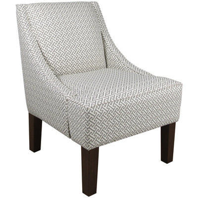 Skyline Furniture Cross Section Swoop Arm Chair