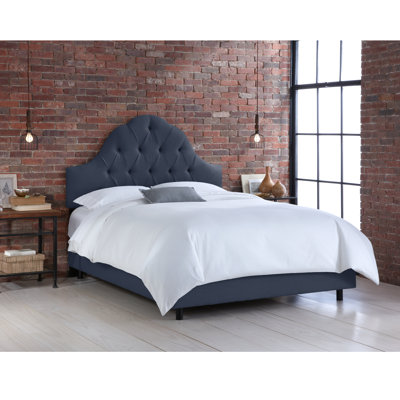Skyline Furniture Upholstered Panel Bed
