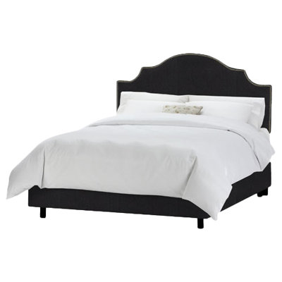 Skyline Furniture Nail Button Upholstered Panel Bed