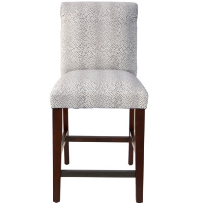 Darby Home Co Cynthia Faux Fur Upholstered Bar S..