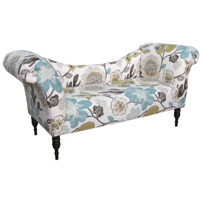 Skyline Furniture Gorgeous Roll Arm Chaise Lounge