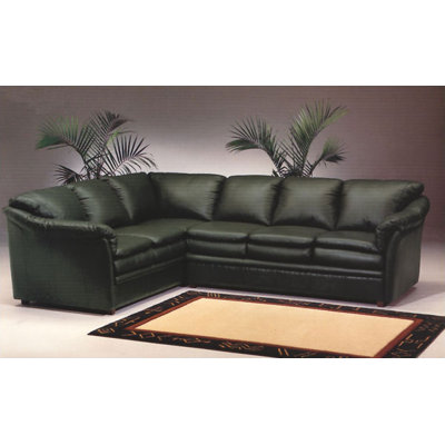 Omnia Leather Uptown Sleeper Sectional