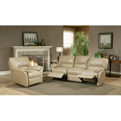 Omnia Leather Mandalay Leather Reclining Sofa