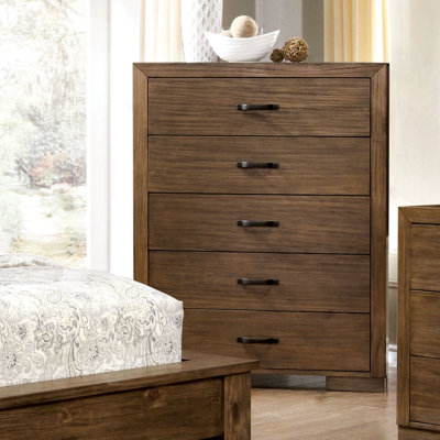 Loon Peak Fort Gibson 5 Drawer Chest