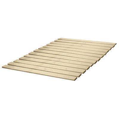 Classic Brands Attached Solid Wood Bed Support Slats - Bunkie Board