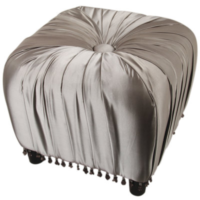 Jennifer Taylor Gracie Beaded Decorative Ottoman