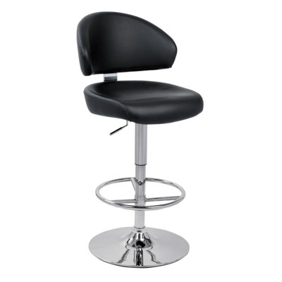 Wade Logan Belafonte Adjustable Height Swivel Bar Stool