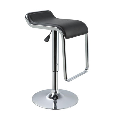VIG Furniture Modrest Adjustable Height Swivel Bar Stool