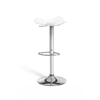 Wade Logan Patterson Adjustable Height Swivel Bar Stool