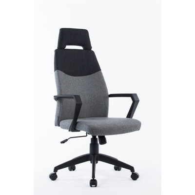 Wade Logan Stroud High-Back Leather Executive Chair