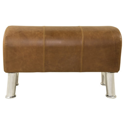 Authentic Models Pommel Upholstered Bedroom Bench