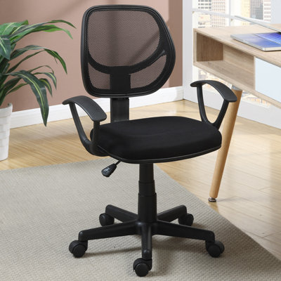 Poundex Mid-Back Mesh Task Chair with ..