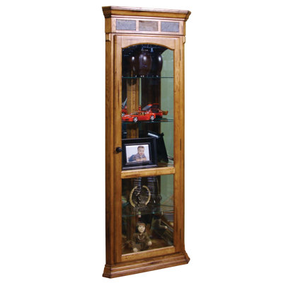 Sunny Designs Sedona Corner Curio Cabinet