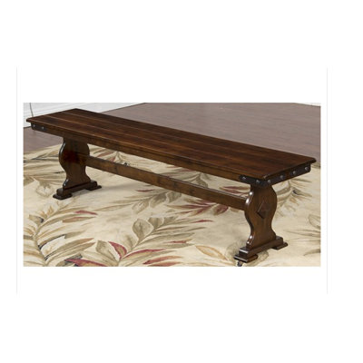 Sunny Designs Santa Fe Long Birch Kitchen Bench