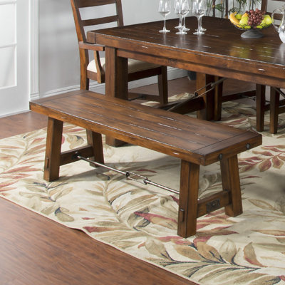 Loon Peak Hardin Wood Kitchen Bench