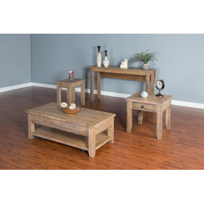 Sunny Designs Driftwood Coffee Table Set