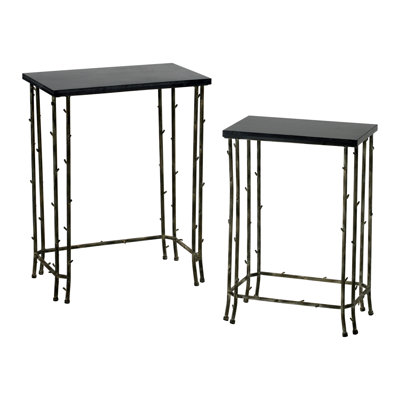Cyan Design Bamboo 2 Piece Nesting Tables