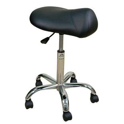 Oakworks Height Adjustable Professional Saddle Stool