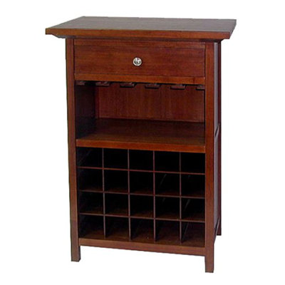 Luxury Home Regalia 20 Bottle Floor Wine Cabinet