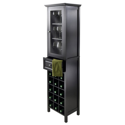 Luxury Home 15 Bottle Floor Wine Cabinet