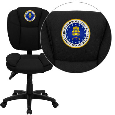 Flash Furniture Personalized Mid-Back ..