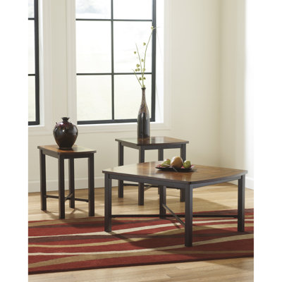 Flash Furniture Fletcher 3 Piece Coffe..