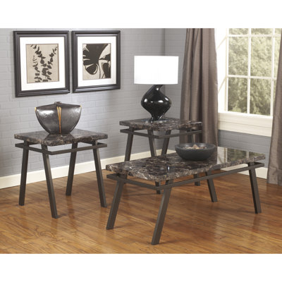 Flash Furniture Paintsville 3 Piece Coffee Table Set