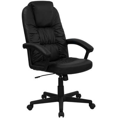 Flash Furniture High-Back Leather Swiv..