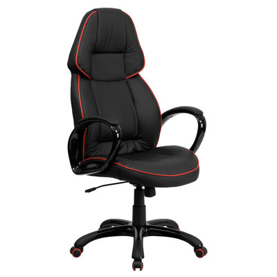Flash Furniture High-Back Leather Exec..