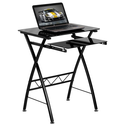 Flash Furniture Computer Desk with Pul..