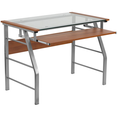 Flash Furniture Computer Desk with Pul..