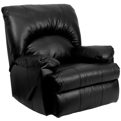 Flash Furniture Contemporary Leather Chaise Recl..