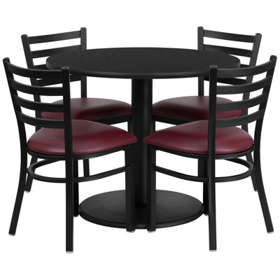 Flash Furniture 5 Piece Dining Set