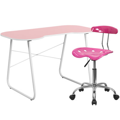 Flash Furniture Writing Desk with Task..