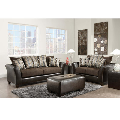 Flash Furniture Riverstone Rip Sable Living Room..