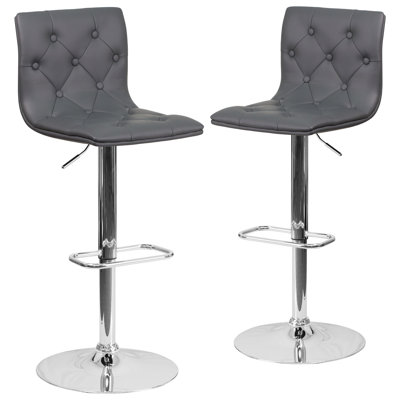 Flash Furniture Adjustable Height Swivel Bar Sto..