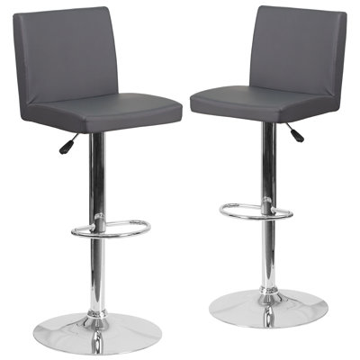 Flash Furniture Adjustable Height Swivel Bar Sto..