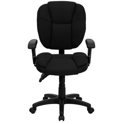 Flash Furniture Mid-Back Leather Multi..