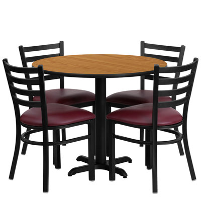 Flash Furniture 5 Piece Dining Set
