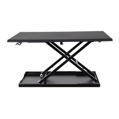 Luxor Pneumatic Adjustable Desktop Desk
