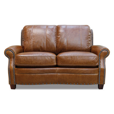Luke Leather Ashton Leather Modular Loveseat
