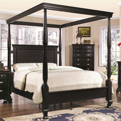 Wildon Home ® Queen Canopy Bed