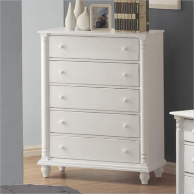 Charlton Home Bradstane 5 Drawer Lingerie Chest