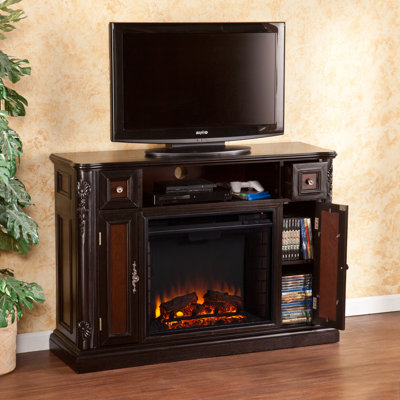 Wildon Home ® Gibbs TV Stand with Electric Fireplace