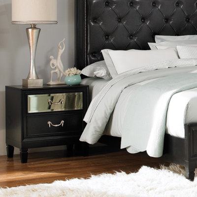 Wildon Home ® Devine 2 Drawer Nightstand