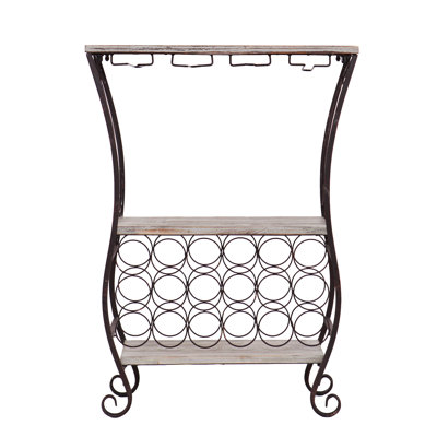 Wildon Home ® Andria 18 Bottle Floor Wine Rack