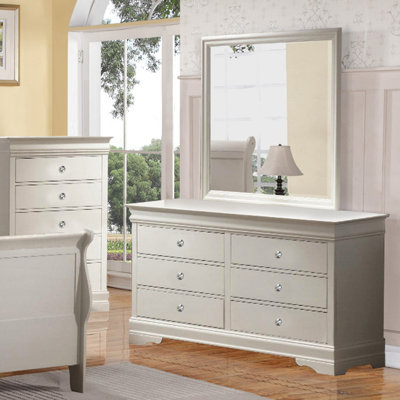 Wildon Home ® Louis Phillip 6 Drawer Dresser
